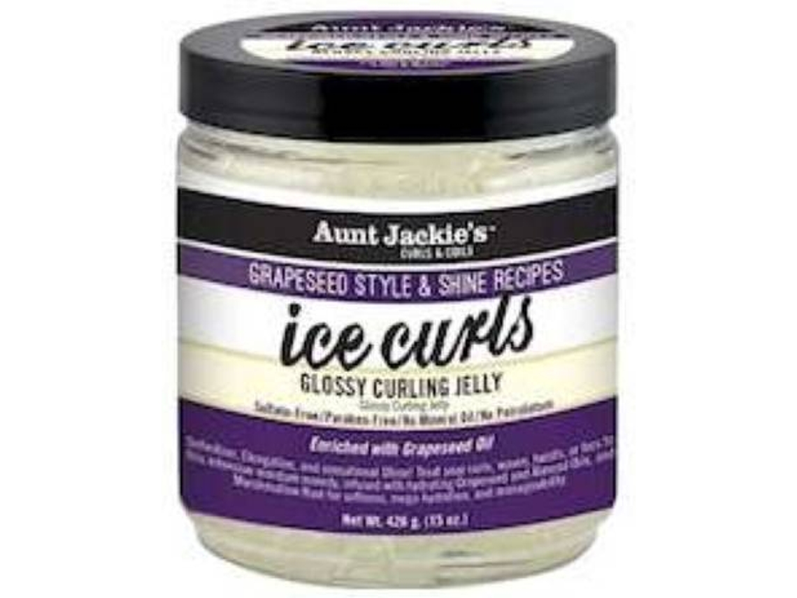 Crema para el Pelo AUNT JACKIES Grapeseed Ice Curls Glossy Curling (426 g)