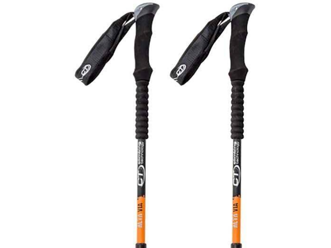 Bastones de Caminata CLIMBING TECHNOLOGY Alta Via (Negro - 66-135 cm)
