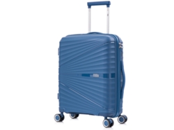 Maleta de Cabina 1990S Polipropileno Azul Marino (55x39x21.5cm - 46L)