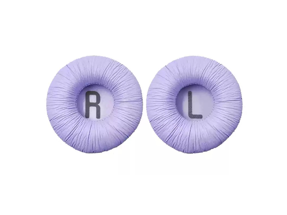 Almohadillas para auriculares JBL T450 T500 T510 T520 Tune600bt 660nc (un par, color púrpura) Specment