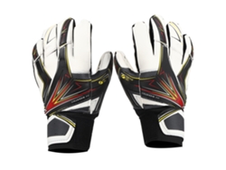 Guantes de portero de fútbol infantil Omni-Gloves, antideslizantes, de látex, talla única (negro)