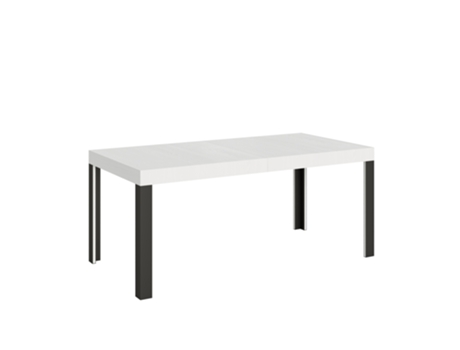 Mesa de Comedor ITAMOBY Linea (90x180/284 - Paneles de Melamina - Fresno Blanco)