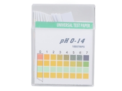 100 Tiras Reactivas De Papel Profesionales Para Análisis De Ph, Universales Y Precisas, Para Cosméticos, Agua Y Suelo, Ph 0-14.