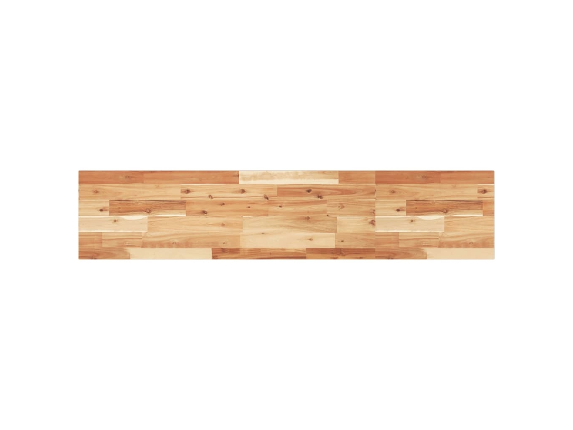 Estante Flotante VIDAXL Marrón Madera de acacia (160x30x2 cm)