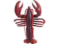 Modelo De Langosta De Plástico Blando, Simulación, 23 Cm, Decorativo, Para Restaurante, Juguete Educativo Para Niños.