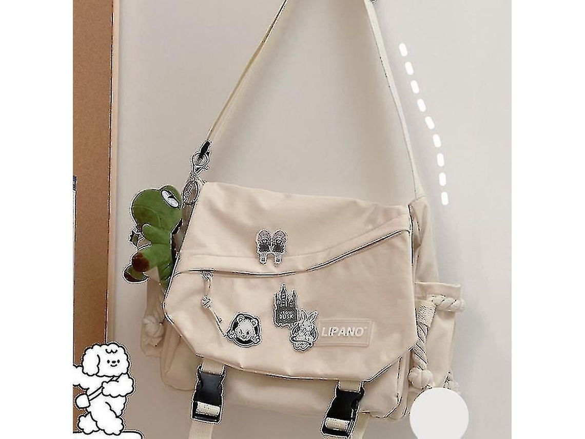 2026-mochila Messenger Retro Hombre Con Gran Capacidad Ligera Banda Ajustable Para Hombres