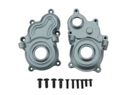 Cubierta De Caja De Engranaje De Aluminio Para Traxxas E Revo Vxl 2.0 1/10 Coche Rc Onda Metal 8691