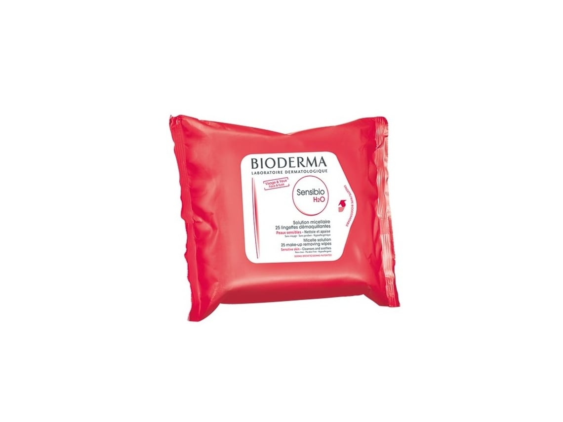 Toallitas Desmaquillantes BIODERMA Sensibio H2O Suaves 25Unid.