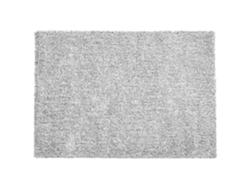 Alfombra BELIANI Demre de Poliéster Gris 160x230