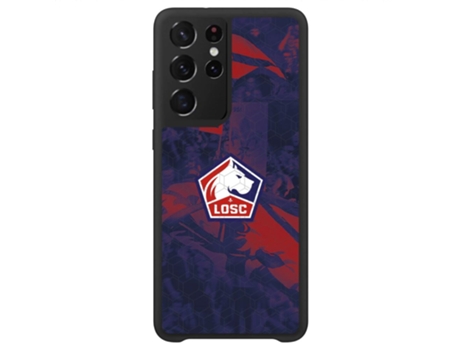Funda Móvil Ultra Oficial Lille Fc para Samsung Galaxy S22 Ultra PHONECASES3D Piel Sintética