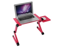 Baoj-2026mesa Portátil Para Laptop Com Suporte E Holder De Mouse, Ideal Para Sofá E Cama, Cor Vermelha