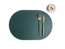 Set de 3 Sousplats de Cuero, Impermeables y Antiescaldaduras NEVEANCE
