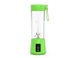 Batidora Portátil Con Seis Cuchillas De 13 Oz Para Zumos Yogures Vitaminas Y Batidos Con Puerto De Carga Usb Tipo C Gusshious Verde
