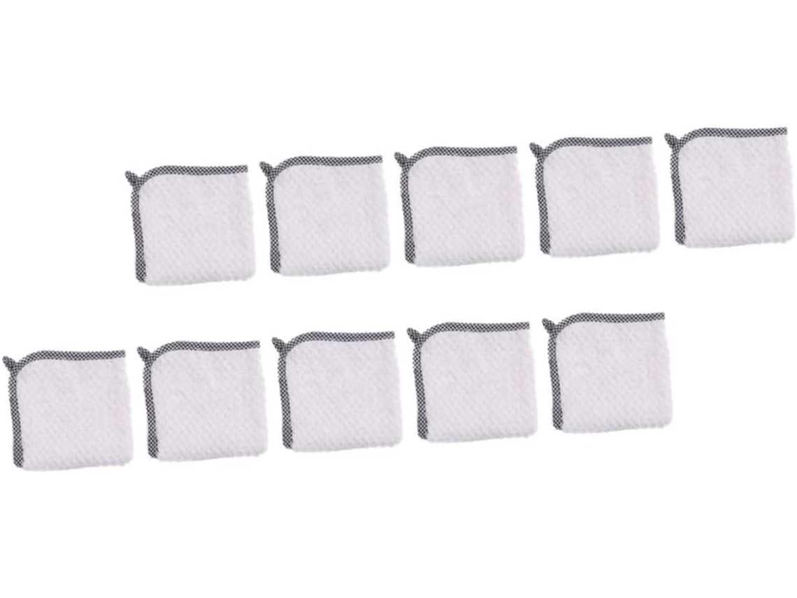 Paños de limpieza coral, 10 unidades, de lana, no dañan los utensilios, fáciles de limpiar. Vayotoy