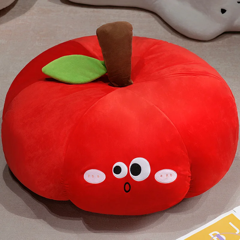 Cojín Para Adultos Con Forma De Manzana (de Sorprendente Tamaño: 70 Cm), Suave Y Cómodo.