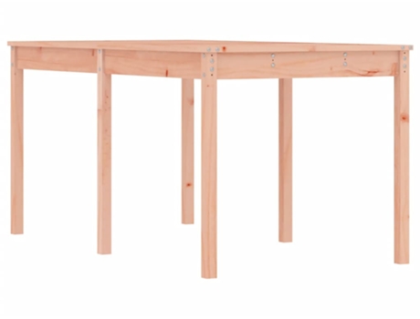 Mesa De Jardín VIDAXL Marrón Madera (159.5x82.5x76 cm)