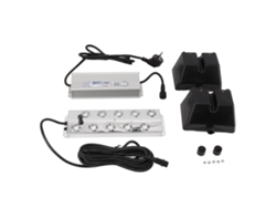 Pulverizador de niebla de acero inoxidable con 10 cabezales, 220 V, enchufe UE