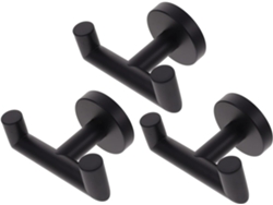 Ganchos De Pared Acero Inoxidable 3 Pzas Para Toallas, Abrigos Y Bolsos - Adecuados Ys Lisas Duraderas, Cocina