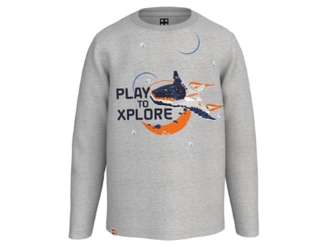 Sudadera para Niños LEGO WEAR Gris (116 cm)