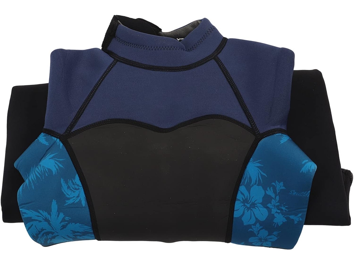 Combinaison De Plongée 3 Mm Resistente Al Frío Para Mujer, De Alta Elasticidad Manches Longues
