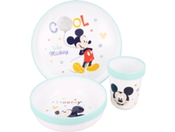 Set de Cocina MICKEY MOUSE MOU65953-50-U Verde (Plástico)