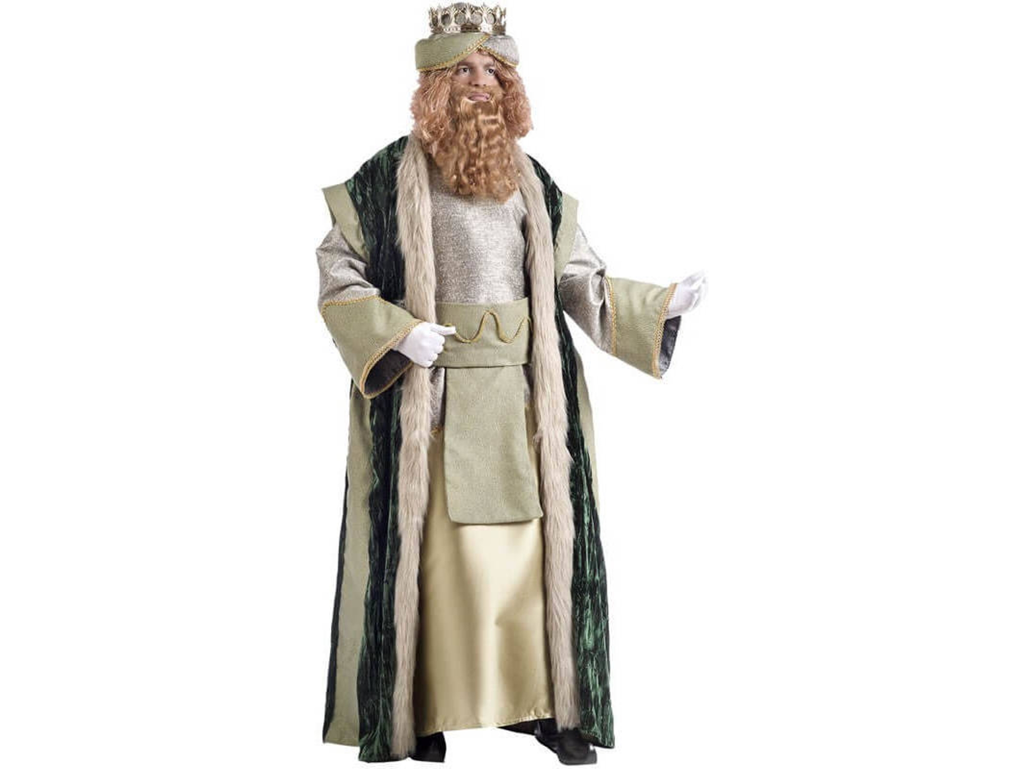 Disfraz de Hombre DISFRAZZES Rey Mago Gaspar (Talla: L)