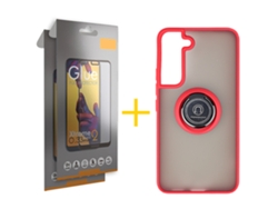 Conjunto de Protectores de Pantalla Templado Full Gel Bumper Anillo para Samsung Galaxy S24 Plus SKYHE Vidrio Templado (2un)