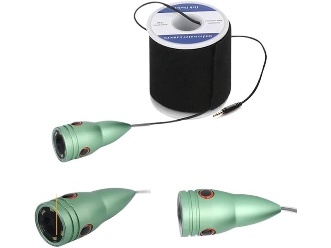 Para Pesca En Hielo, Pesca En Lagos Y Pesca Desde Embarcaciones: Cámara Subacuática De 15 M/30 M Y 1000 Tvl.