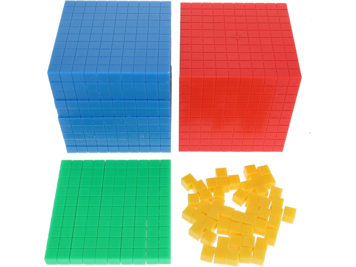 Cubo Educativo Para Contar, Ideal Para Niños Y Niñas. Juguete Para Aprender Matemáticas