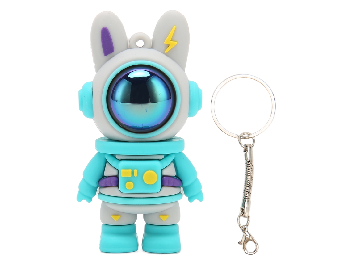 Memoria Usb Car Music Cartoon, Almacena Música, Regalo, Conejo Relámpago Azul Cian 32gb