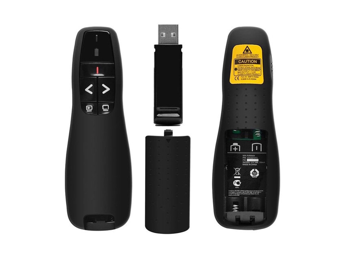 CHRUI Presentador Inalámbrico Ppt Flip Pen Puntero Clicker
