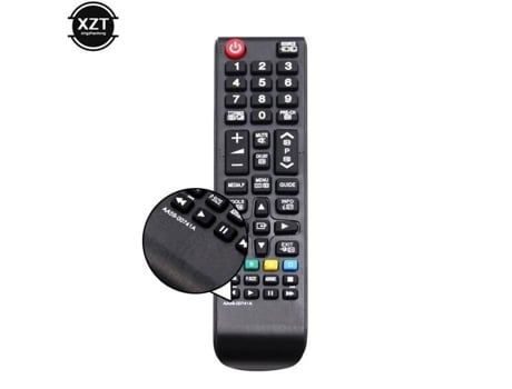 Negrouniversal Mando de Repuesto para Samsung Tv Mando a Distancia Hdtv Led Smart Tv Aa59 00741A
