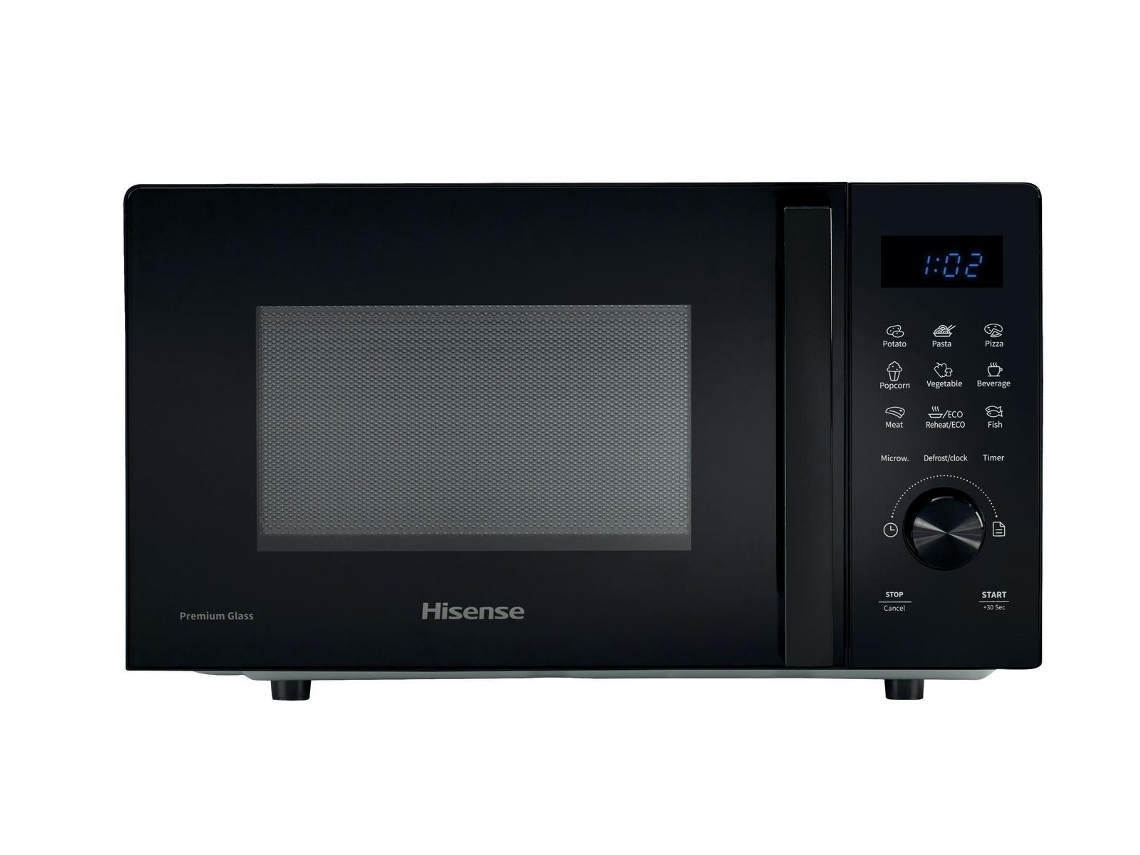 H20MOBSD1H Encimera Solo microondas 20 L 700 W Negro HISENSE