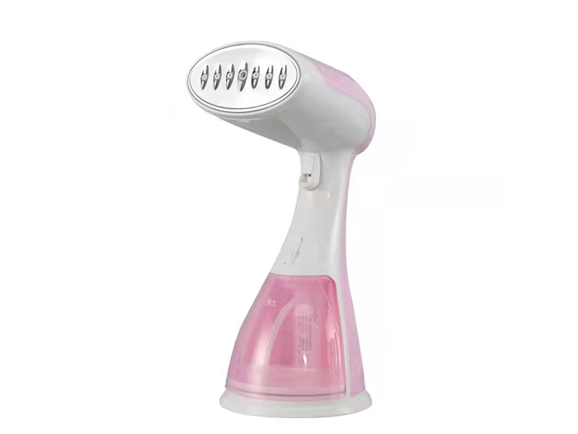 Vaporizador de ropa portátil Eifson de 1500 W, calentamiento rápido en 15 segundos, depósito extraíble de 300 ml (rosa)