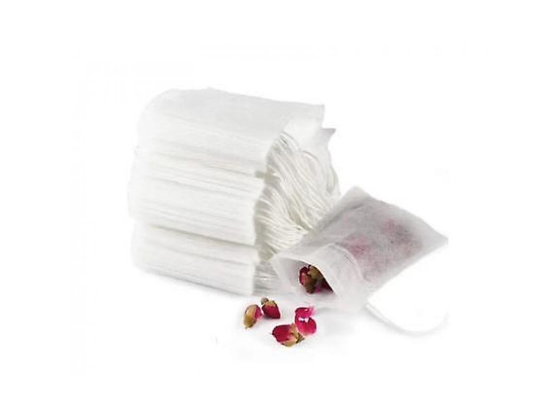 Omni-100 Bolsas De Té Vacías Con Cordón Para Té Suelto Material Biodegradable 7x9cm