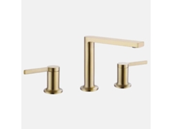 Grifo De Lavabo Con Repisa 026 Doré 3 Agujeros