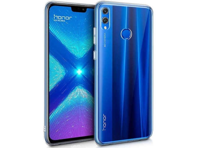 Carcasa Honor 8X COOL Silicona Transparente
