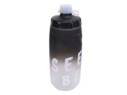 2026-botella De Agua Para Ciclismo 650ml Pp5 Tpe Anti-fugas Con Tapa De Silicona Para Deportes Al Aire Libre Fitness Running Negro Blanco Gradiente