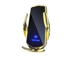 Soporte Inalámbrico Para Teléfono Inteligente Con Sensor Infrarrojo Para Coche Yizhood Golden