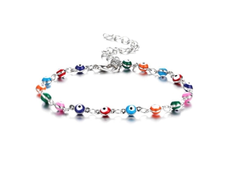 Pulsera Ojo De Diablo Simple Creativa - Plata Pulsera Ojo De Diablo Simple Creativa - Plata JEIIBRZUI