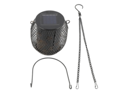 2026-linterna Solar Exterior Impermeable Colgante Con Mango Y Cadena Para Jardín Patio Decoración Lámpara De Mesa Con Patrón De Mariposa