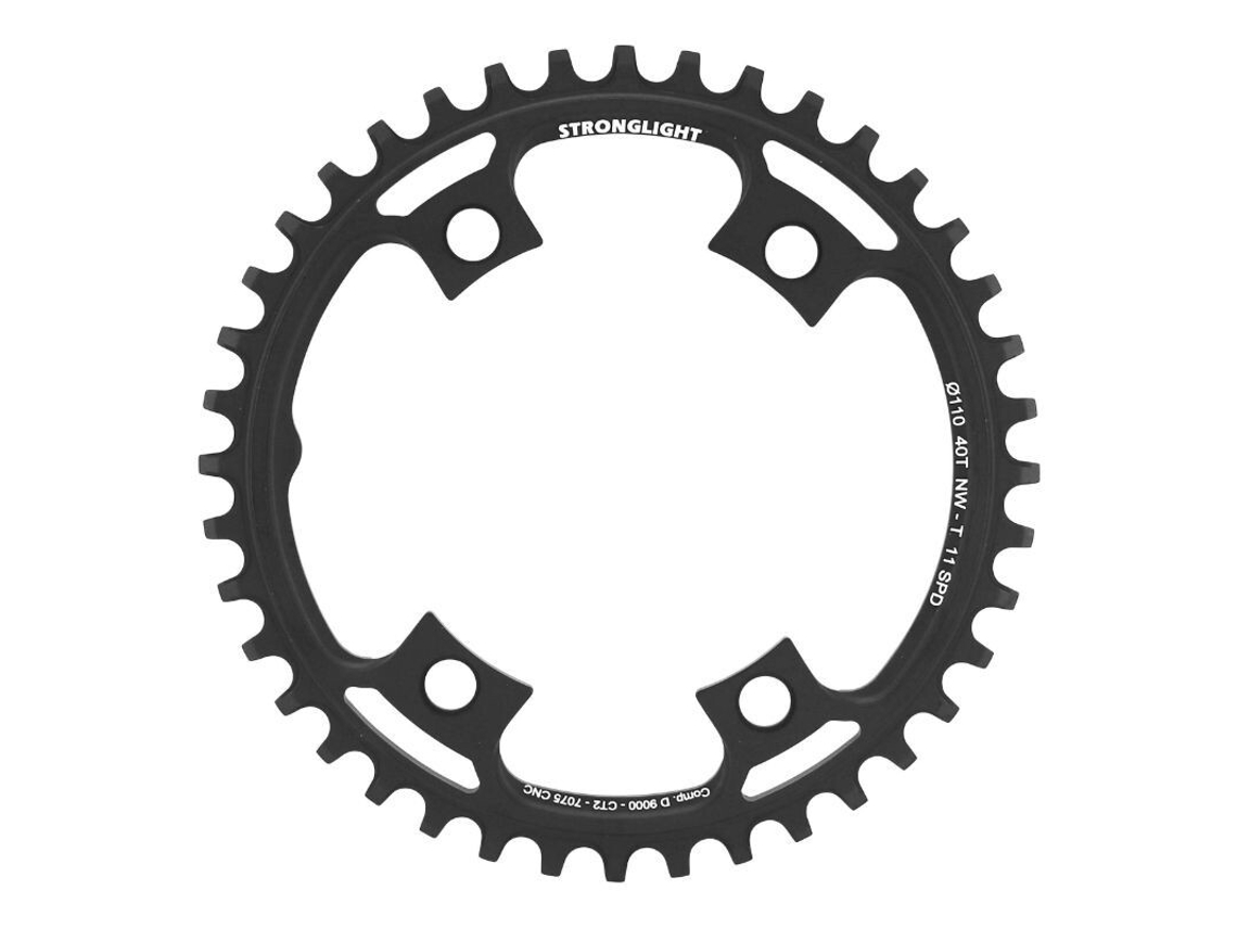 Bandeja de 4 radios STRONGLIGHT Shimano Ultegra 6800 Ct2 Mono Shimano Dura-Ace 9000 - 105 5800 11V.