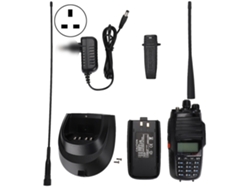 Walkie Talkie de alta potencia de 10 W con enchufe redondo