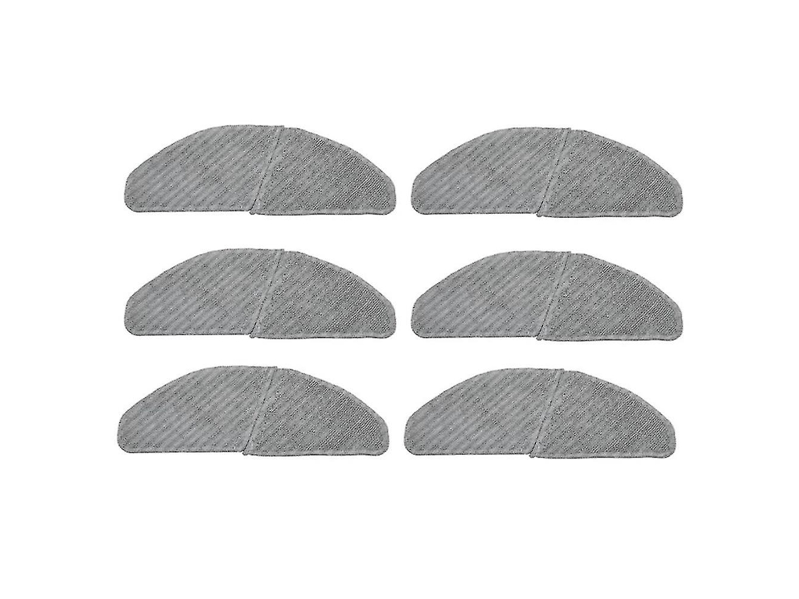 6 paños de fregona compatibles con los accesorios de la aspiradora robot Midea S8/M7pro.
