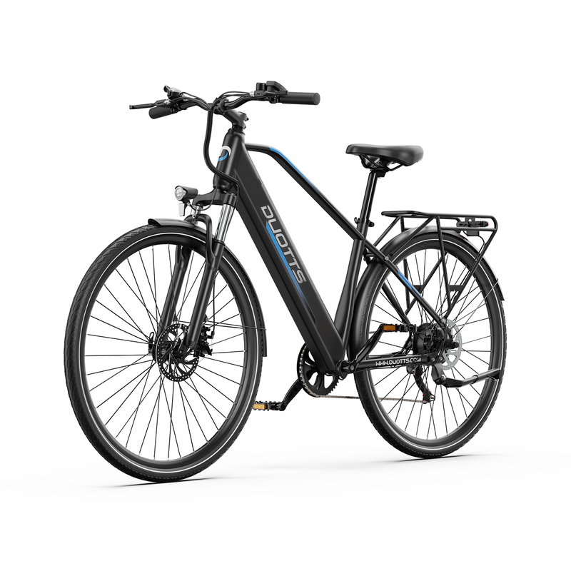 Bicicleta eléctrica Duotts C29 Lite, 250 W, 36 V, 13 Ah, velocidad máxima 25 km/h, autonomía 65 km, neumáticos de 27,5 pulgadas, Shimano de 7 velocidades