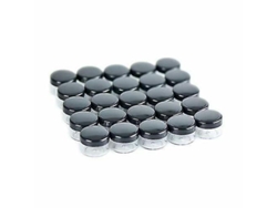 50 Pequeños Envases De Muestra Para Cosméticos De 5 G/5 Ml Tjh Con Tapa Hermética Para Maquillaje Y Cuidado De La Piel.