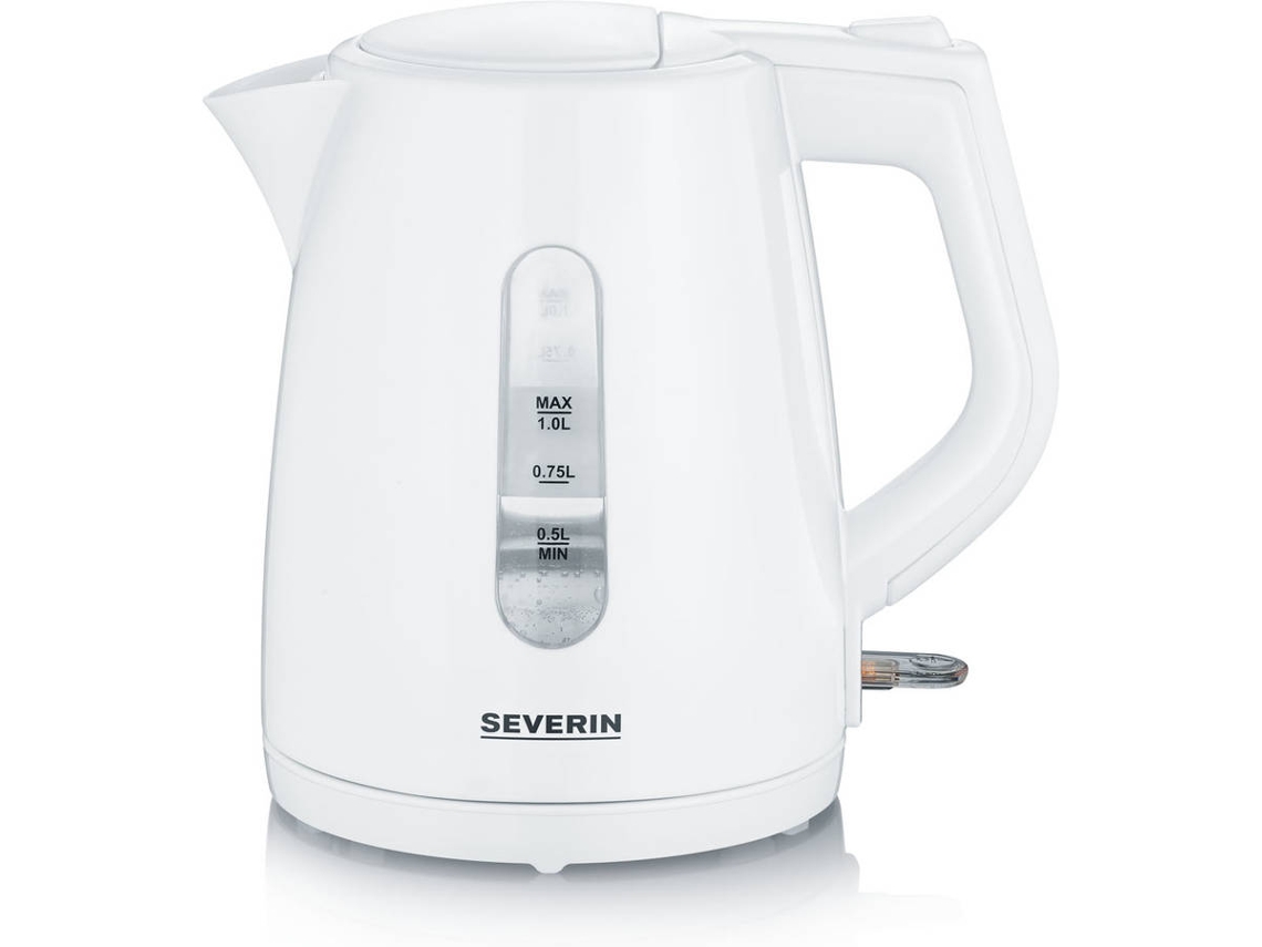 Hervidor Eléctrico SEVERIN WK 3411 (2200 W - 1 L - Blanco)