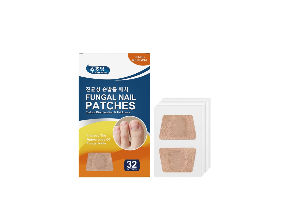 Parche nutritivo para uñas Suchodam: hidratación y suavidad suaves.