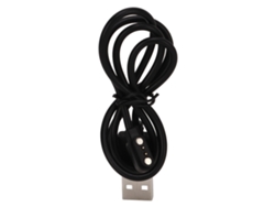 Cargador Magnético Universal Para Reloj Inteligente, 2 Pines, Cable Usb, Portátil, Negro, 2,8-9 Mm