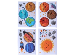 Papel pintado autoadhesivo Baok DIY con estrellas cósmicas para la decoración de las paredes del salón.
